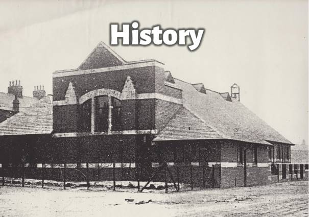 A picture containing text, outdoor, building, old

Description automatically generated